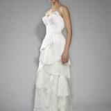 Carmen spring 2010 white strapless wedding dress scallops  detail 160x160 - Νυφικά Φορεματα 2012 Collection Gilles Montezin