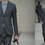 grey grooms attire burberry suit vintage inspired 2012  full 160x160 - Κοστούμια για το γαμπρό εμπνευσμένα από πασαρέλες μεγάλων οίκων 2012