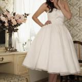 luxor main 160x160 - Midi Νυφικά Φορεματα σε στυλ 50’s 60’s από το brand Dolly Couture