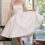 manhattan wedding dress 8 160x160 - Midi Νυφικά Φορεματα σε στυλ 50’s 60’s από το brand Dolly Couture