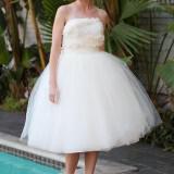 milan wedding dress 8 160x160 - Midi Νυφικά Φορεματα σε στυλ 50’s 60’s από το brand Dolly Couture