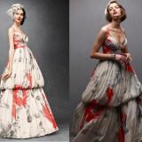 21 160x160 - Νυφικά Φορεματα με prints Η νέα τάση στα νυφικά Φορεματα για το 2012