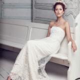 Look 12 11215048 Ribbon Embroidered Strapless Lace Wedding Gown 160x160 - Νυφικά Φορεματα 2012 Collette Dinnigan Collection Ανοιξη Καλοκαίρι 2012