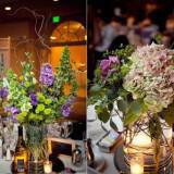 romantic wedding reception decor wedding flowers table centerpieces whimsical branches purple green light pink fresh flowers 160x160 - Πασχαλινή διακόσμηση: Πασχαλιά η μαγευτική…….