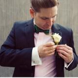 vintage wedding groom bowtie6 160x160 - Γαμπρός 2012: Το παπιγιόν κάνει τη διαφορά!