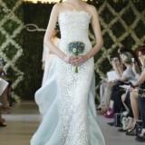 2013 wedding dress trend two tone bridal gowns light gray blue ivory lace overlay oscar de la renta  full 160x160 - Νυφικα 2013 Οι τάσεις στα νυφικά για τη νέα χρονιά
