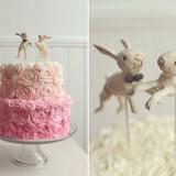 cute wedding cake topper ombre wedding cake bunnies gamilia tourta 160x160 - Τα πιο όμορφα toppers για γαμήλιες τούρτες