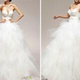 romantic wedding dress handmade bridal gowns tulle ball gown  full carousel 160x160 - Φτερά και Πούπουλα…δώστε στο γάμο σας άλλο «αέρα»!