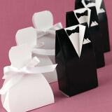black and white wedding favor1 160x160 - Το μαύρο χρώμα στο γάμο
