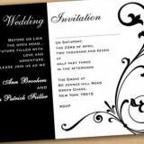 black and white wedding invitations2 160x160 - Το μαύρο χρώμα στο γάμο