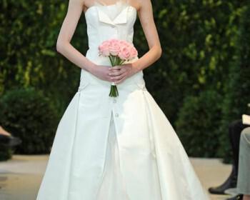 Carolina Herrera Wedding Dresses Spring 2014 3 350x280 - Νυφικά Carolina Herrera Άνοιξη 2014