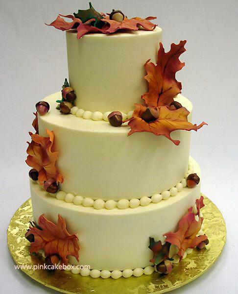 Φθινοπωρινές & χειμερινές τούρτες γάμου