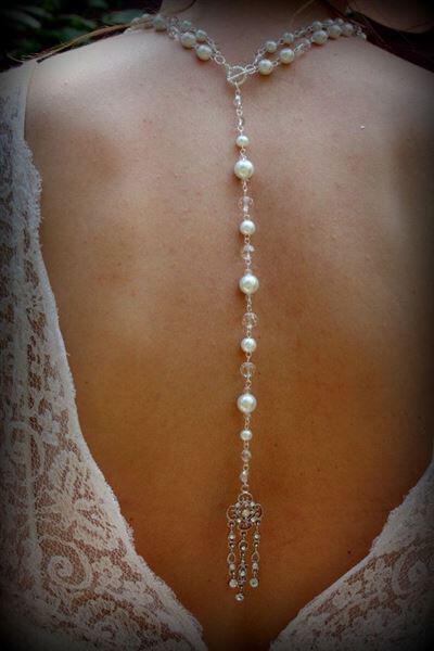 kosmima nifis me perles - Πώς να χρησιμοποιήσετε τις πέρλες στον γάμο σας