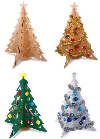 cardboard christmas tree - Εναλλακτικό Χριστουγεννιάτικο δέντρο